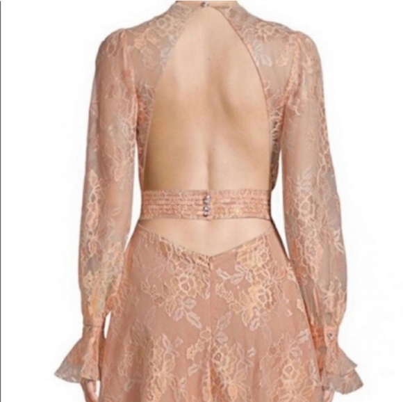 🍋For Love And Lemons Modern Love Lace Dress Large - Picture 3 of 9